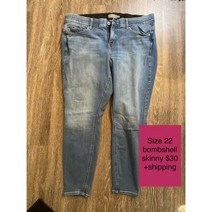 Torrid Bombshell Skinny Jeans